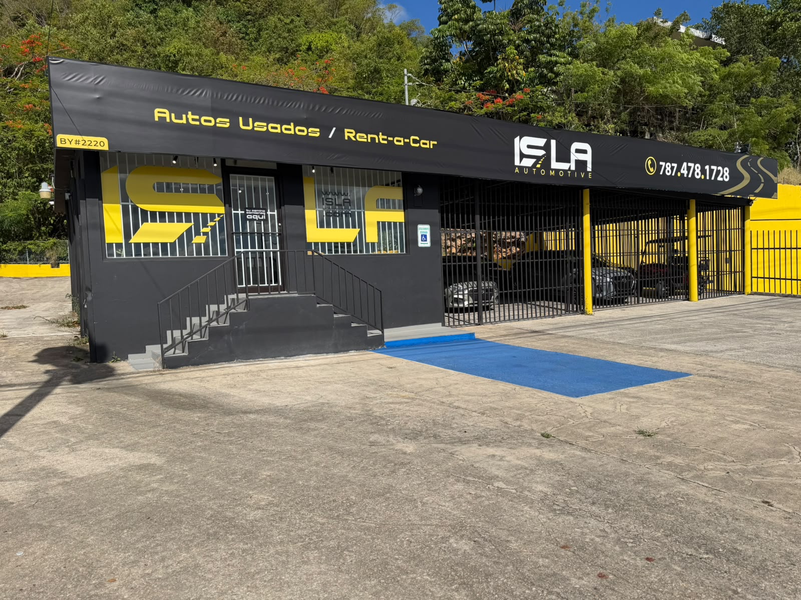 Isla Automotive storefront in Dorado, Puerto Rico